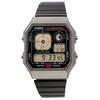 CASIO Vintage Series A130WEGG-1A unisex digital watch with analog display dark grey metallic overseas model