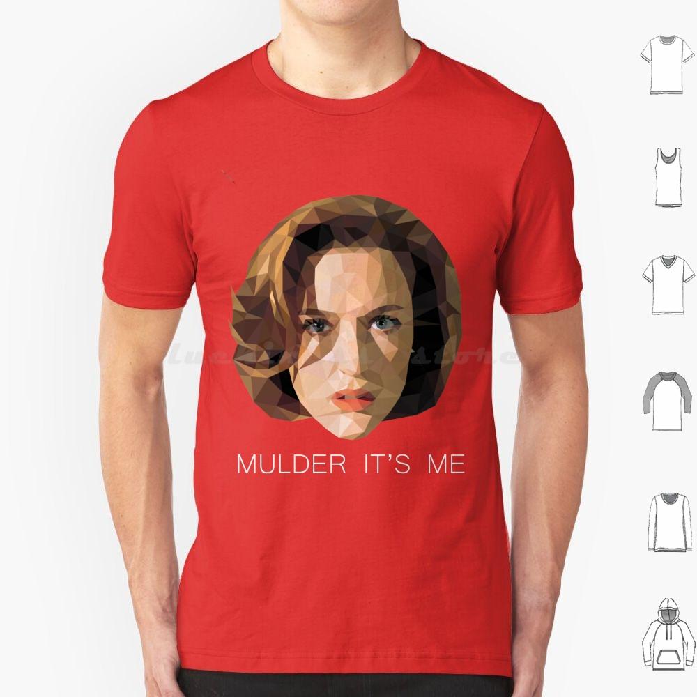 Mulder Its Me T Shirt 6xl Cotton Cool Tee Scully Xfiles Gillian Anderson David Duchovny X Files The Xfiles Dana Scully Mulder