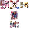 Miniforce X Lucybot Colorful 4 In 1 Transformer Car Robot Toy For Kids
