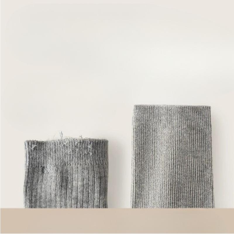 Pure Cotton Women's Spring and Autumn Socks, Pile Socks, Sweat-absorbing and Deodorizing Mid-calf Socks for Women