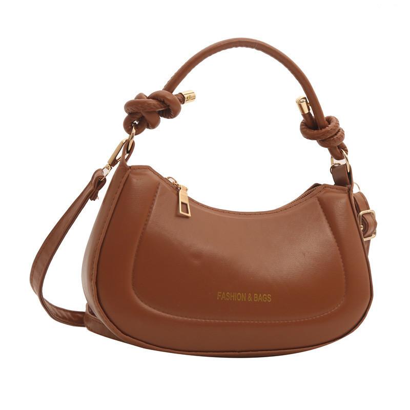 Stylish 2024 Spring New Arrivals Pu Leather Handbag Casual Chic Crossbody Bag