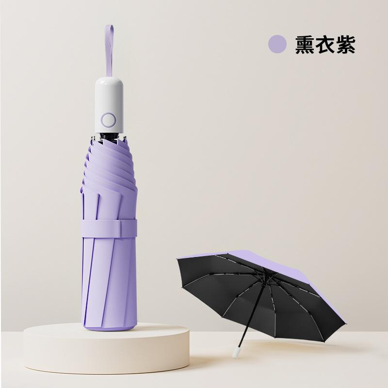 Umbrella Special Umbrella for Students To Go To School Thickened Reinforced Parasol Sunscreen and UV Protection Female Sun Umbrella