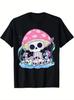 Skull Mushroom Shirt Pastel Goth Country Halloween Men's T-Shirt