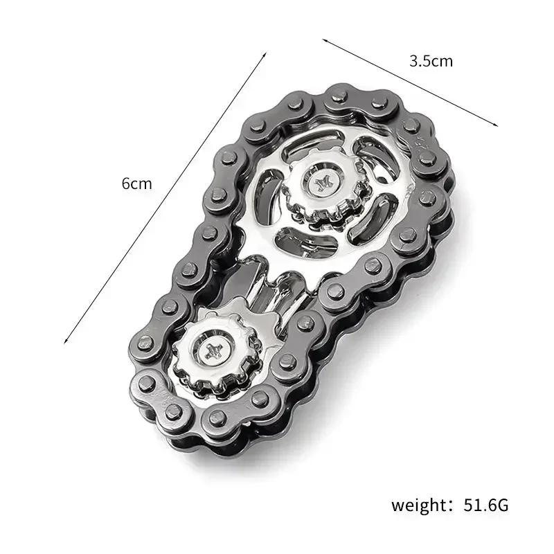 Creative Fidget Spinner For Adults Edc Gear Fingertip Gyro Stress Relief Fingertip Trainer Anxiety Relief Office Desk Playing