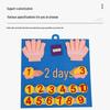 Children's Cartoon DIY Felt Learning Board for Early Education and Arithmetic