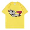 Japanese Anime Dandadan Turbo Granny Merch T Shirt High Street Fashion Trend T-shirt Men Women Casual Cotton T-shirts