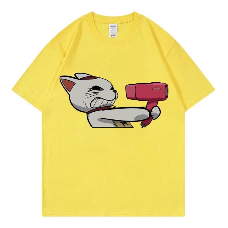 Japanese Anime Dandadan Turbo Granny Merch T Shirt High Street Fashion Trend T-shirt Men Women Casual Cotton T-shirts