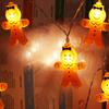 Battery operated with 10 lights for festive Christmas and holiday decorations (batteries not included).