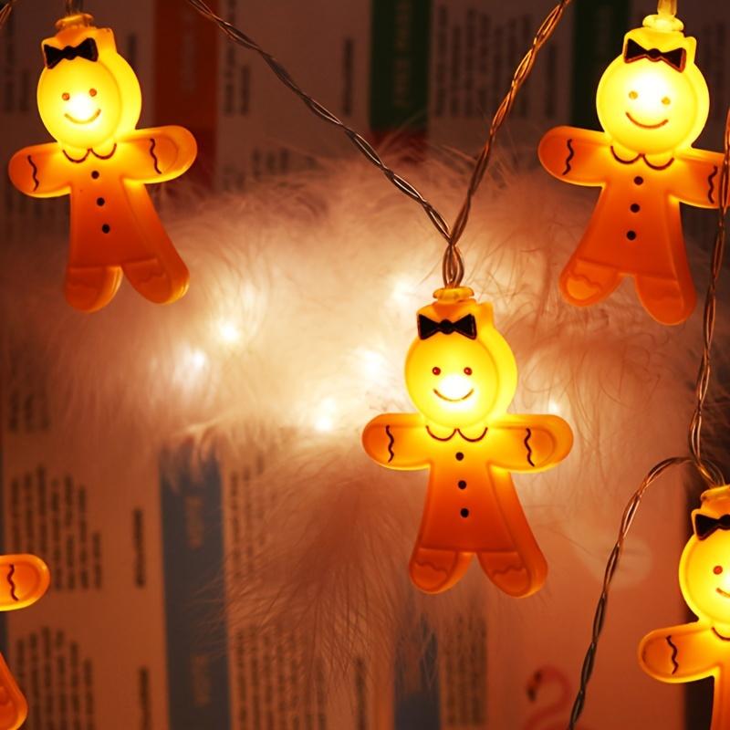 Battery operated with 10 lights for festive Christmas and holiday decorations (batteries not included).