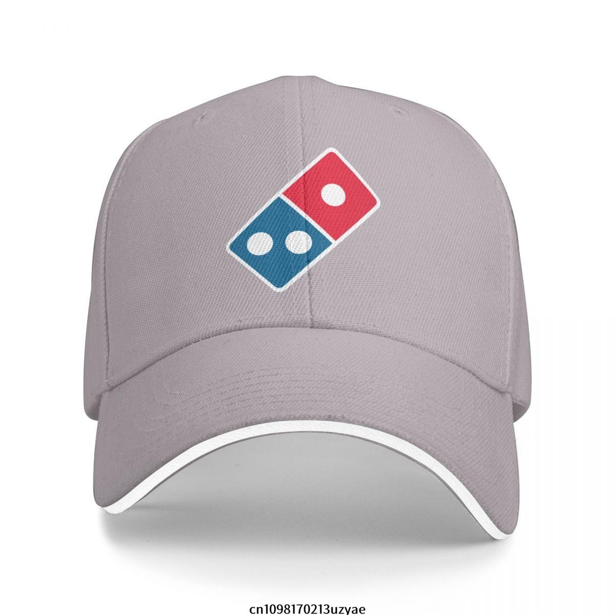 

Бейсболки з логотипом Dominos Pizza, кепка в стилі хіп-хоп, кепка-сендвіч, чоловічі, жіночі, регульована, для активного відпочинку на природі One Size