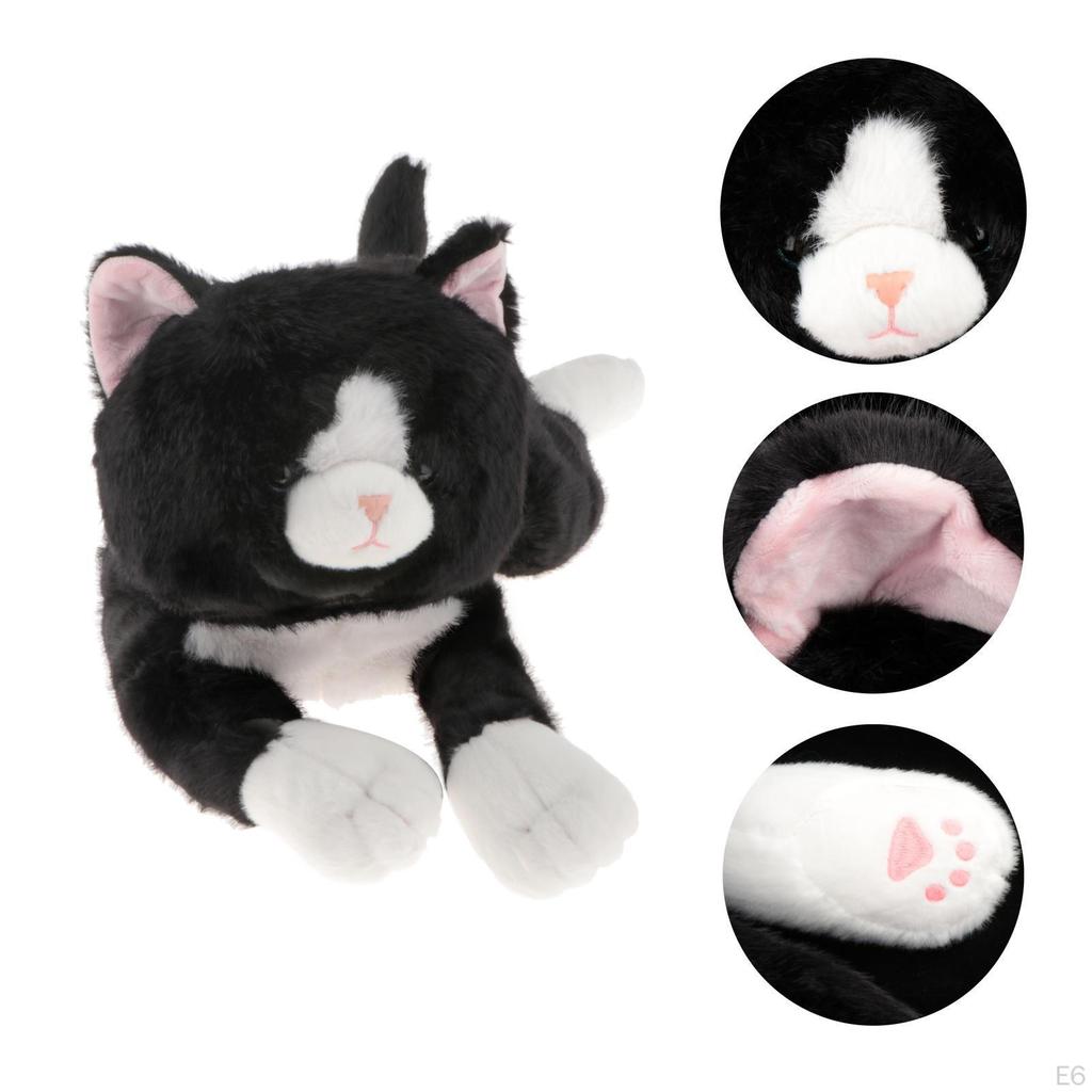 Katze Stofftier Cartoon Spielzeug Bequemes Sofa Ornament Umarmungs-Puppe für Kinder