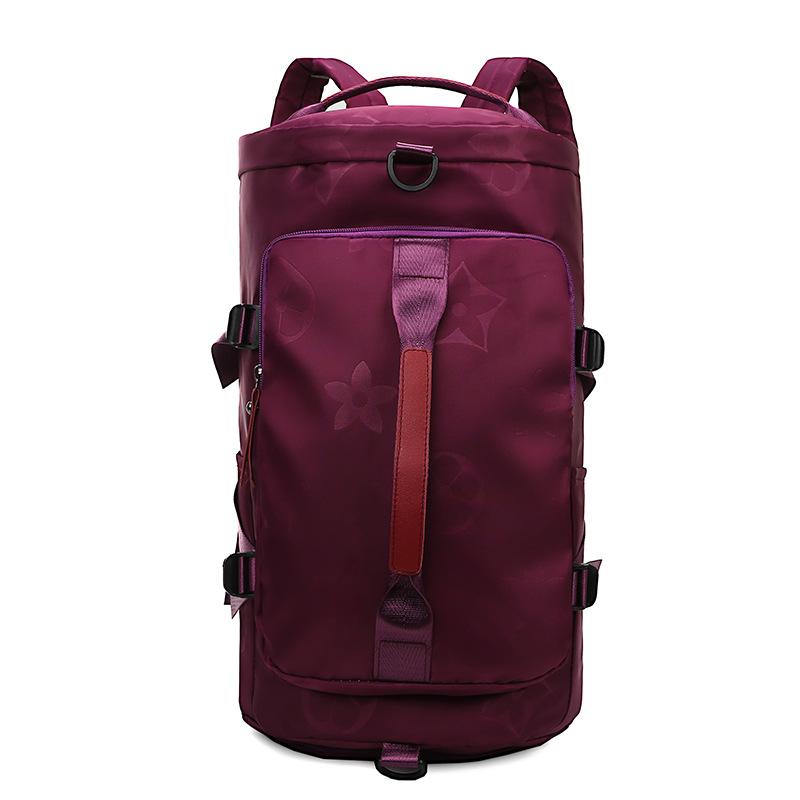 Street Trend Fitness Bag with Shoe Compartment Large Capacity Out Messenger Sports Handbag Travel Bag