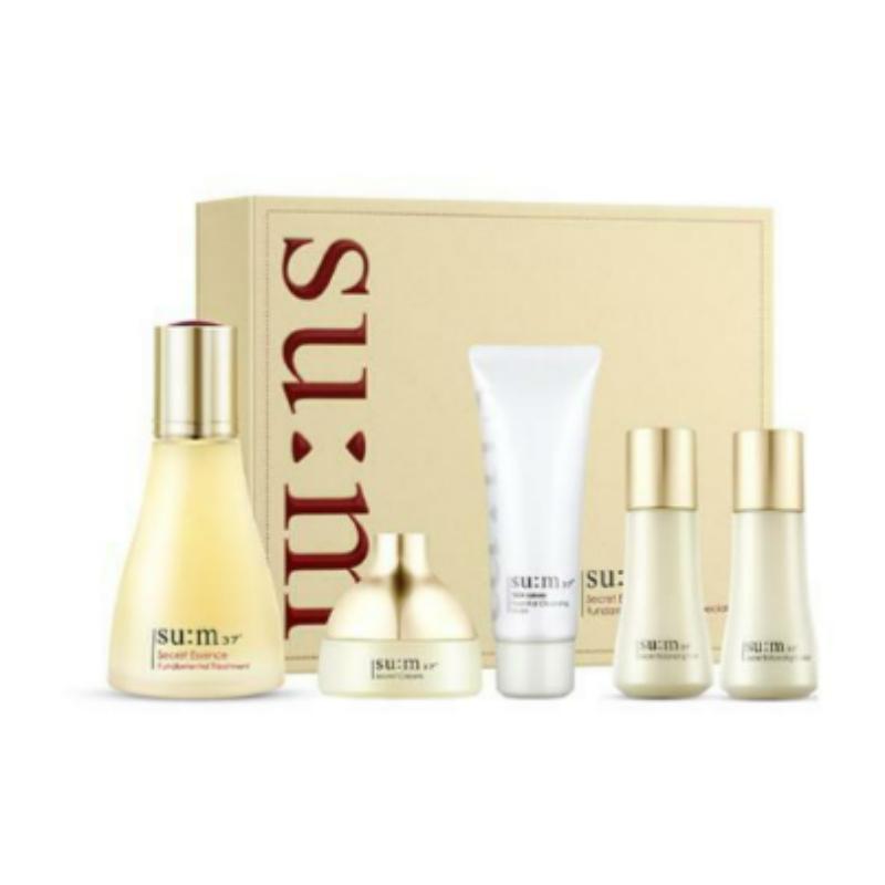 SU:M37 Secret Essence 80ml Zestaw Specjalny (+Tonik 20ml + Emulsja 20ml + Krem 10ml + Pianka 40ml)