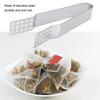 Multifunctional Stainless Steel Tea Bag Clip Kitchen Cooking Garget