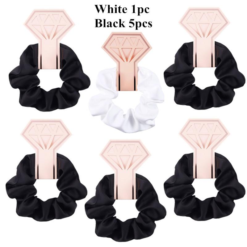 1/6pcs Wedding Gift Bridesmaid Hair Ties Bridal Shower Team Bride To Be Decoration Bachelorette Hen Party Supplies Favors
