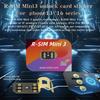 Dual-SIM-kompatibel Mini3 Entsperrkarte Aufkleber ABS Entsperrkarte Aufkleber Schnelles Telefon Entsperren für Telefon 13 To