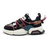 Li Ning Pan Gu 2019 New York Fashion Apparel Week Leather Slip Resistant Abrasion Resistant Low top Casual Shoes Men's AGLP075-9