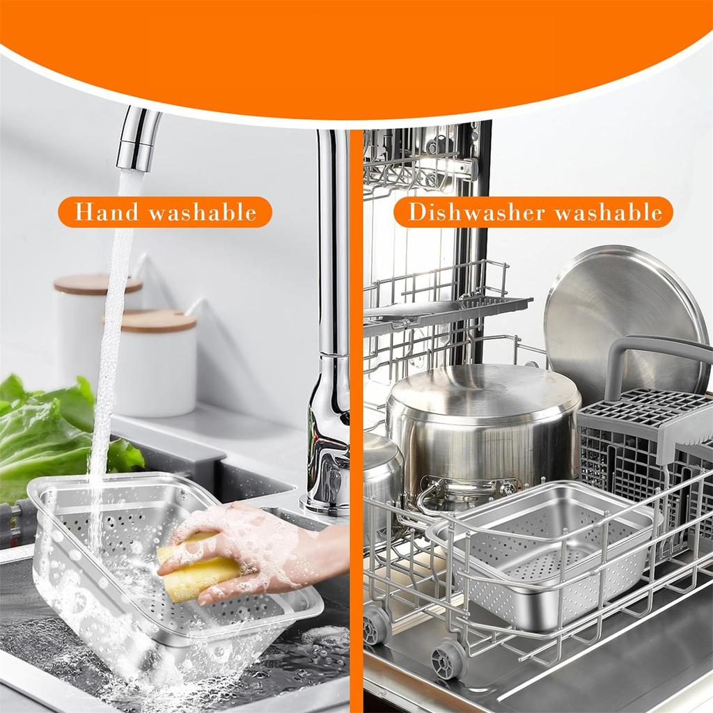 Stainless Steel Basket Inner Insert Air Fryer Basket Replacement Basket Air Fryer Accessories for OG701 Air Fryer