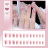 Handmade Press-On Nails – Crushed Diamond Butterfly Glitter Tips Collection