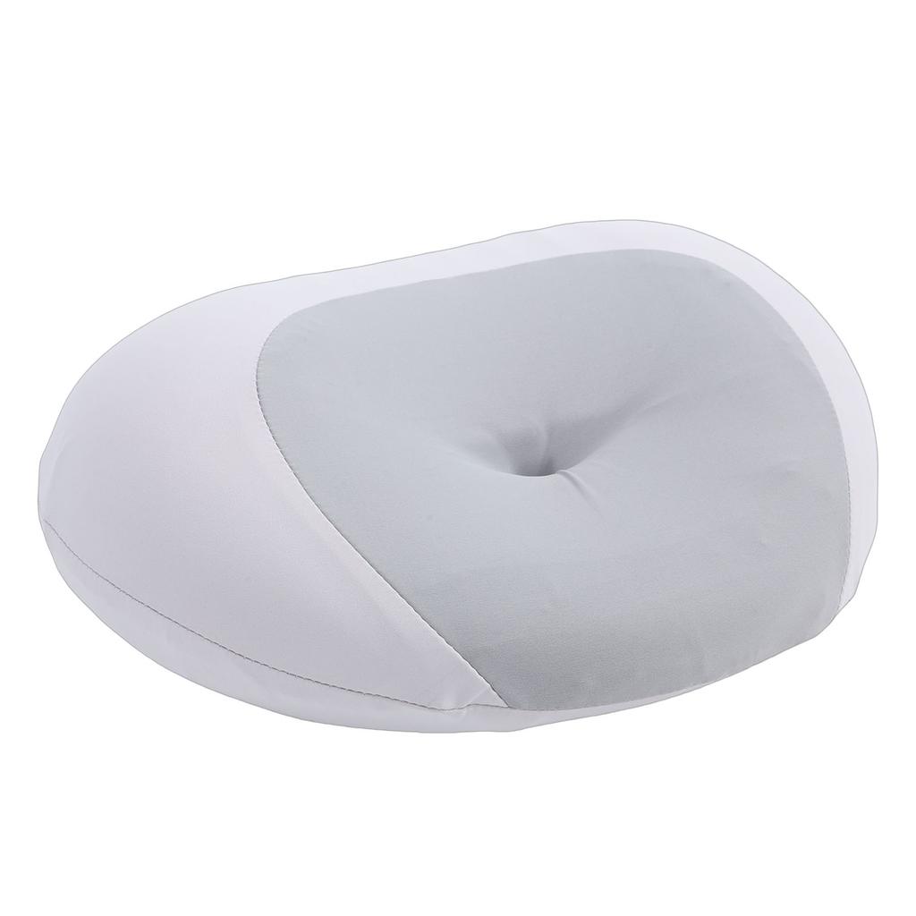 Travel Memory Foam Pillow Ergonomic Portable Cervical Neck Pillow for Outdoor Travel Camping Gray