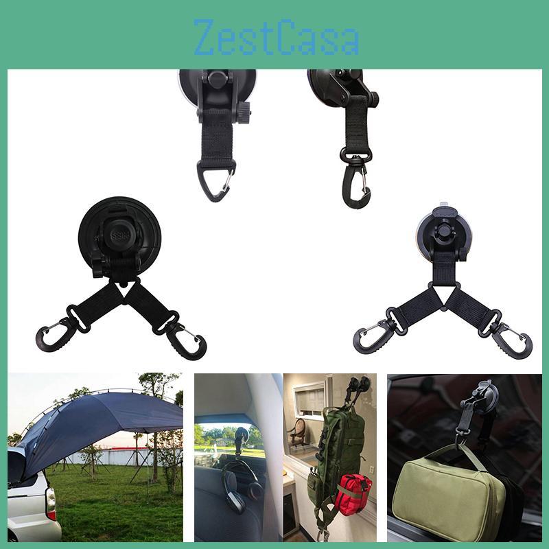 Tragbares Doppelhaken-Campingzelt Fester Saugnapf Stark und Langlebig