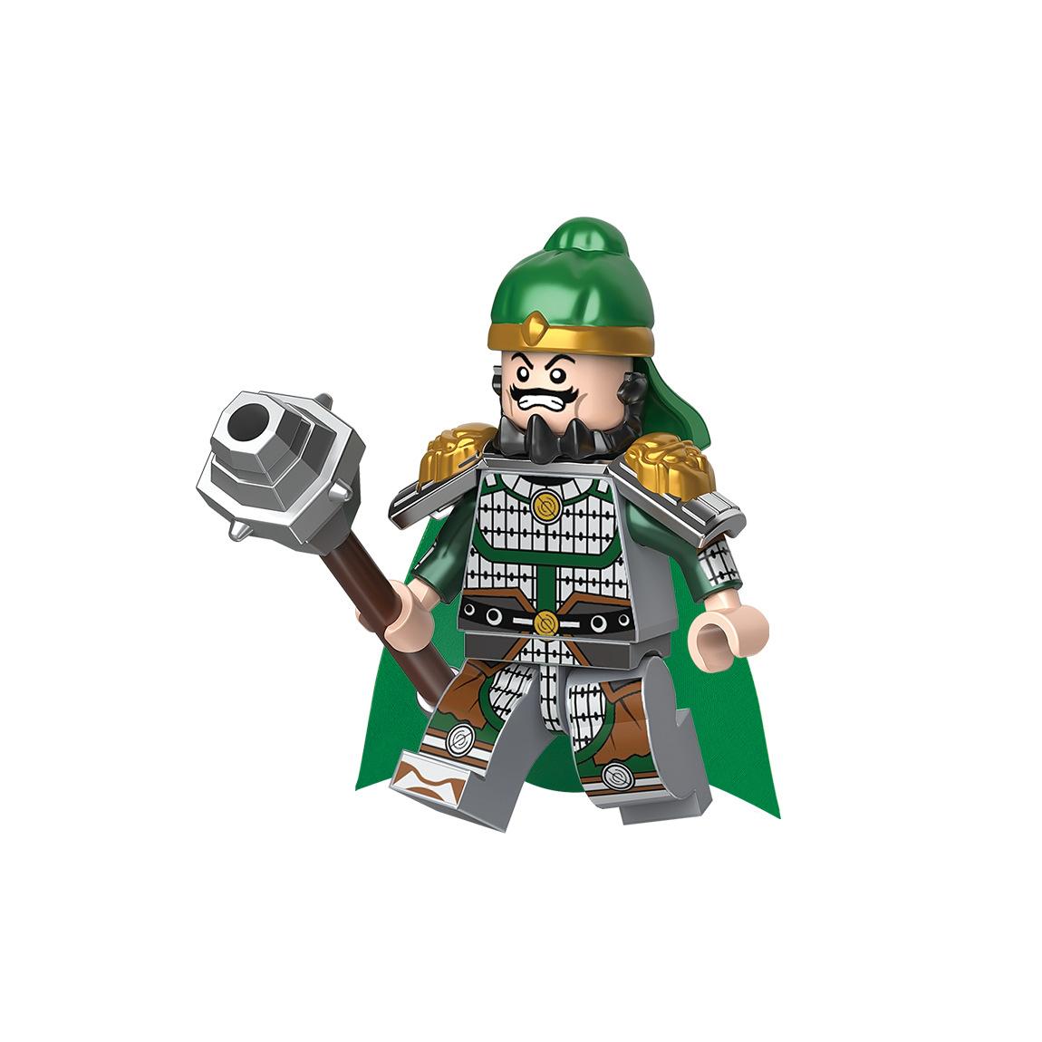 

Троецарствие перо Чжао Юнь пять тигров общий конный боевой конь красный кролик строительные блоки детские игрушки