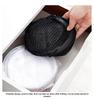 Foldable Household Laundry Basket Mesh Dirty Clothes Storage Basket Large Capacity Toy Storage Bag Bucket Bathroom Accessories