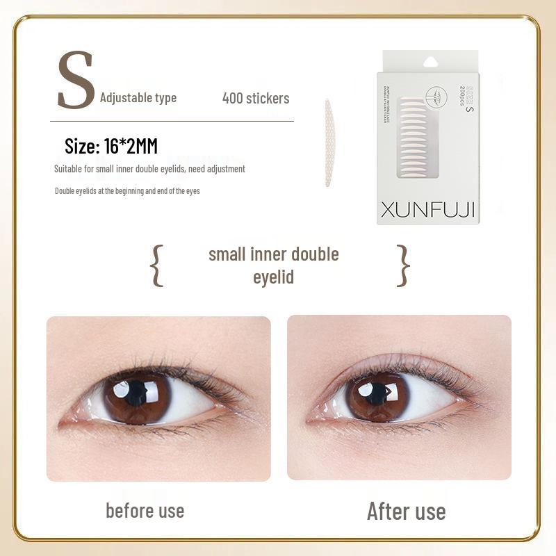 

Ультратонкая невидимая лента для двойных век: Натуральная, стойкая коррекция формы глаз для женщин 400 pieces