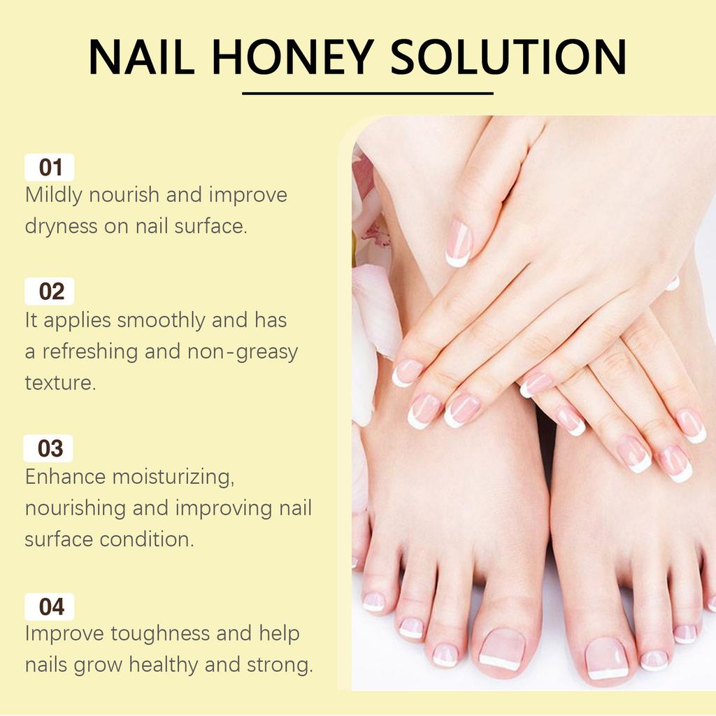 3mlNail Honey Solution;Nail Care Solution; Cuticle Softening Nail Care Solution,