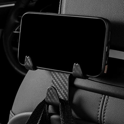 Auto-Haken, Fahrzeug-Kopfstütze, Telefonhalterung, langlebiger Organizer, Sitzlehne, multifunktionale automatische Aufbewahrung