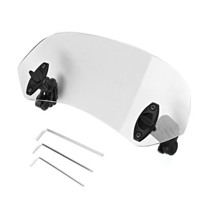 Universal Motorrad Einstellbare Clip Auf Windschutzscheibe Windabweiser Windschutzscheibe Zubehör