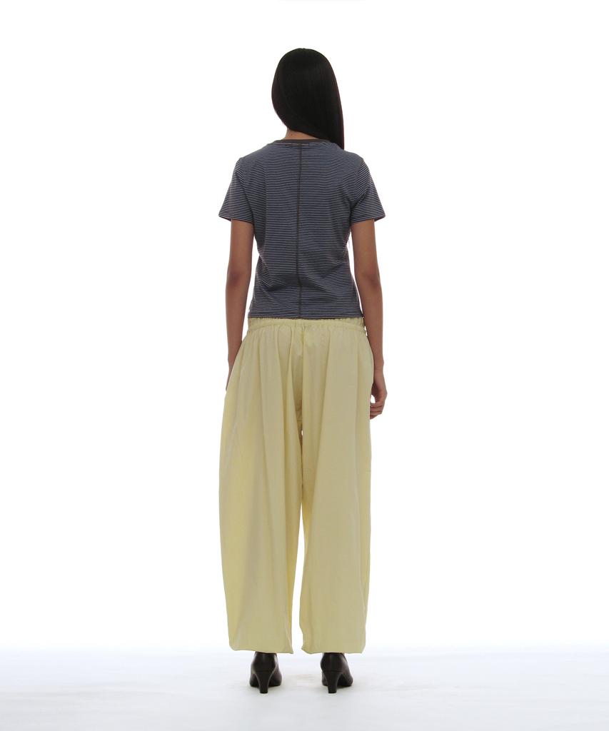 PARTIMENTO WOMEN Pwc Pocket Stripe Regular Tee_Blue