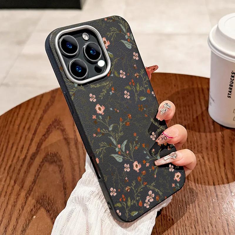 Kleine Blume Litschi Muster Handyhülle Für Xiaomi Redmi Note 14 13 12 Pro Plus 11S 11 10S 10 Redmi 14C 13C 12C Weiche Stoßstange Abdeckung