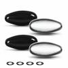 4X White LED Side Marker Light For 1999-2014 GMC Sierra 2500HD 3500HD Dually Bed