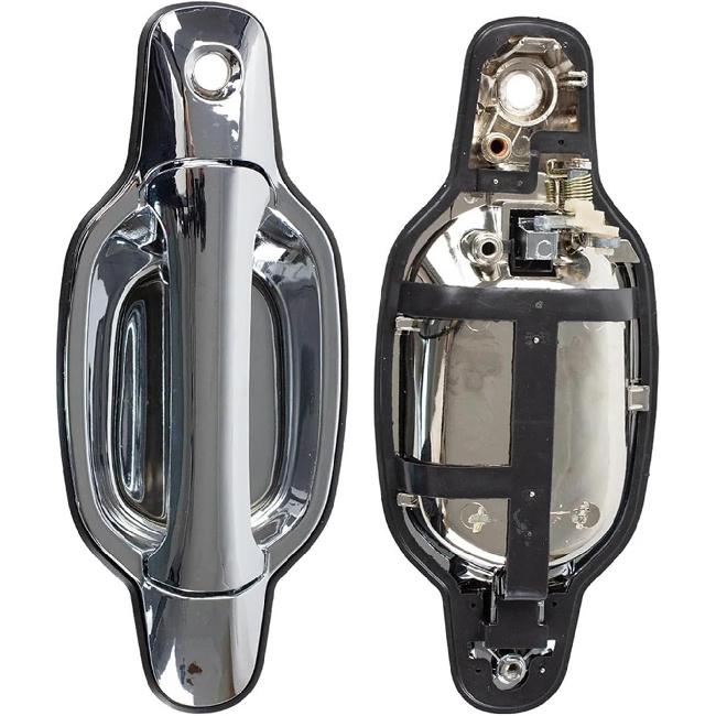 

Car Exterior Door Handle Chrome Compatible with Isuzu Dmax D-max 2002 2003 2004 2005 2006 2007 2008 2009 2010 2011 2012 2013(1 PCS Front Left) 1 PCS Front Left