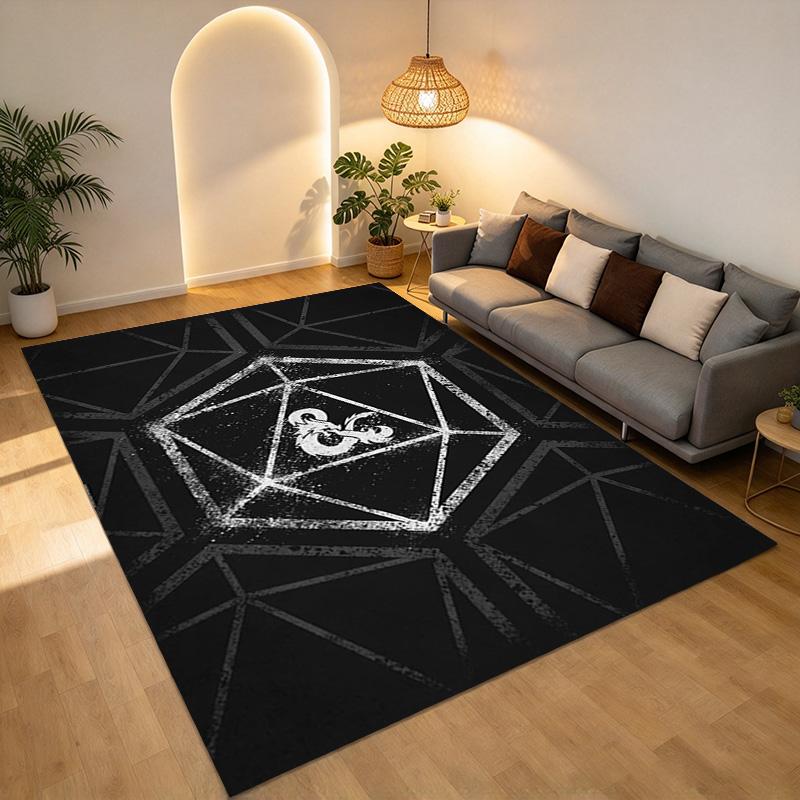 Dungeons Dragons Living Room Nonslip Area Rug Soft Carpet For Bedroom Game Playroom Sofa Office Home Decor Doormat Christmas Gift C9302408