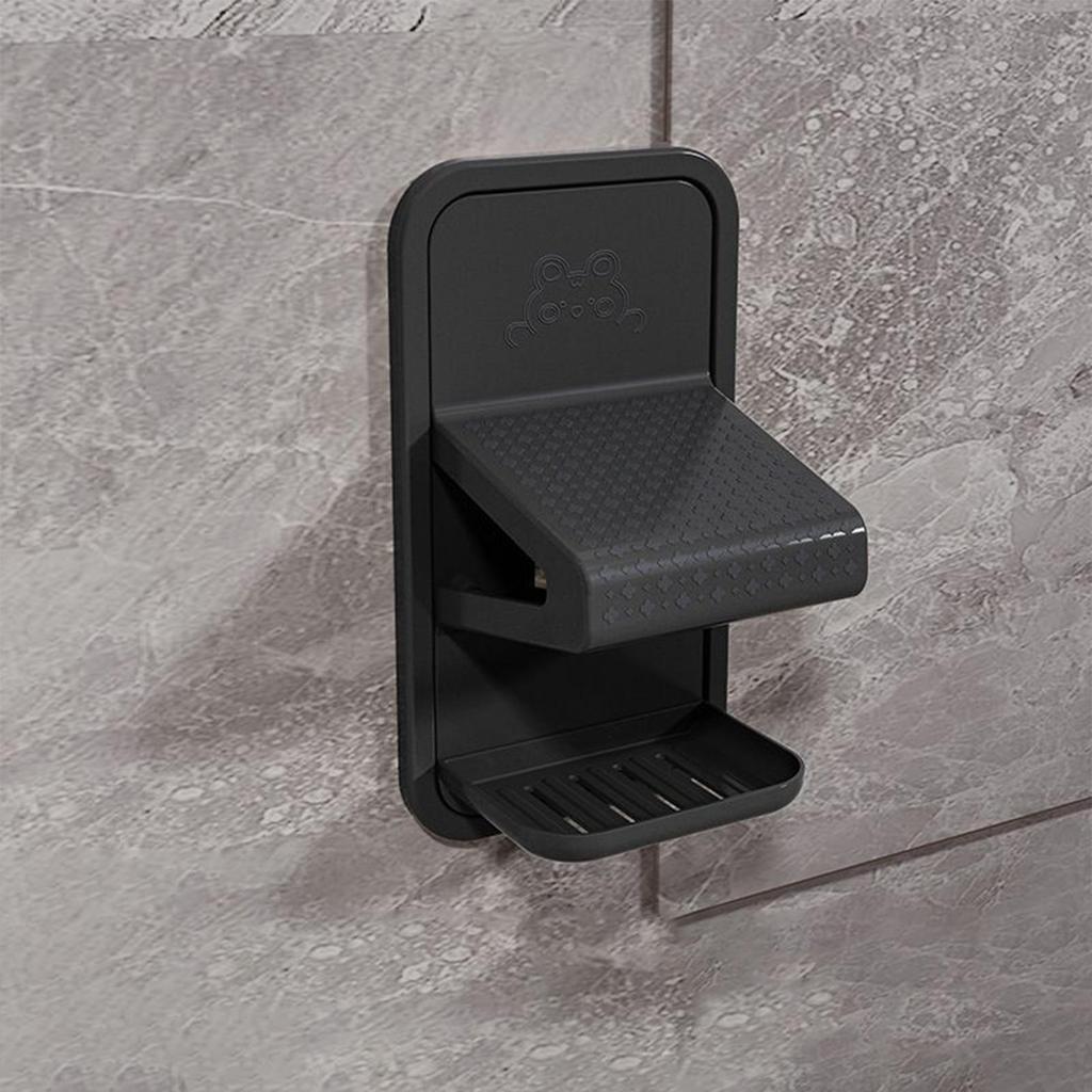 Sgabello da Doccia per Radere le Gambe Sgabello da Doccia per i Piedi per Radere le Gambe Accessori da Bagno a Parete con Vassoio per Metallo Vetro Marmo
