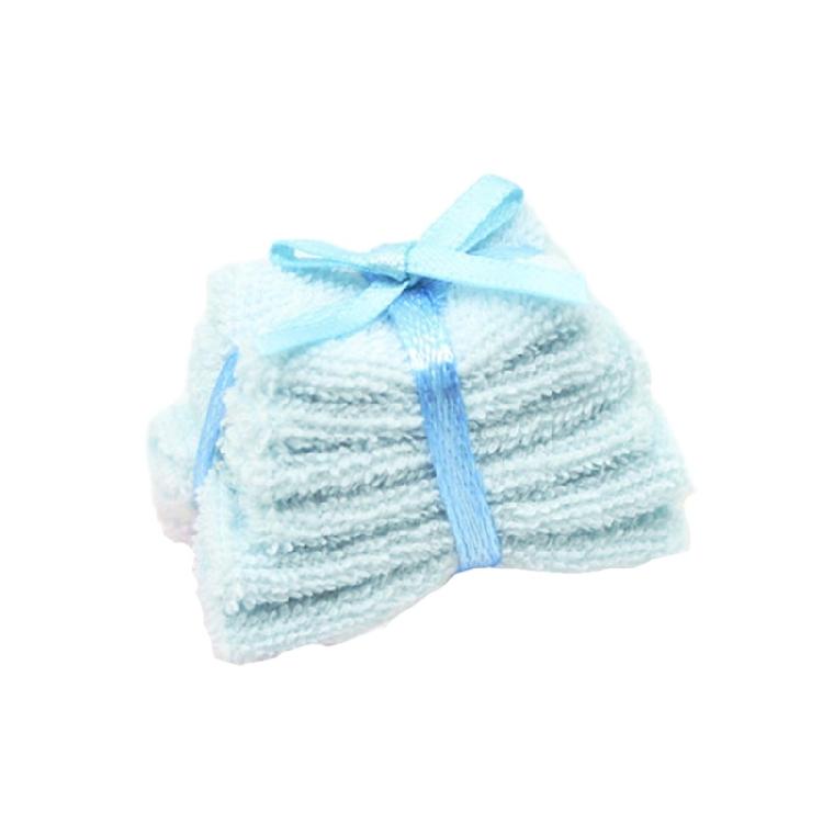 Dollhouses Miniature Bath Towel Realistic 1/12 Scale for Realistic Bathroom Scene for Dollhouses Props