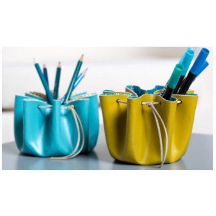 Coupon tissu Simili cuir - ARTEMIO - Ocre - 50 x 68 cm