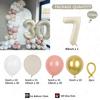 116PCS Arches Balloon Chain Set Birthday Proposal Confession Wedding Opening Party Event Scene Decoration Solid Color Balloon Se