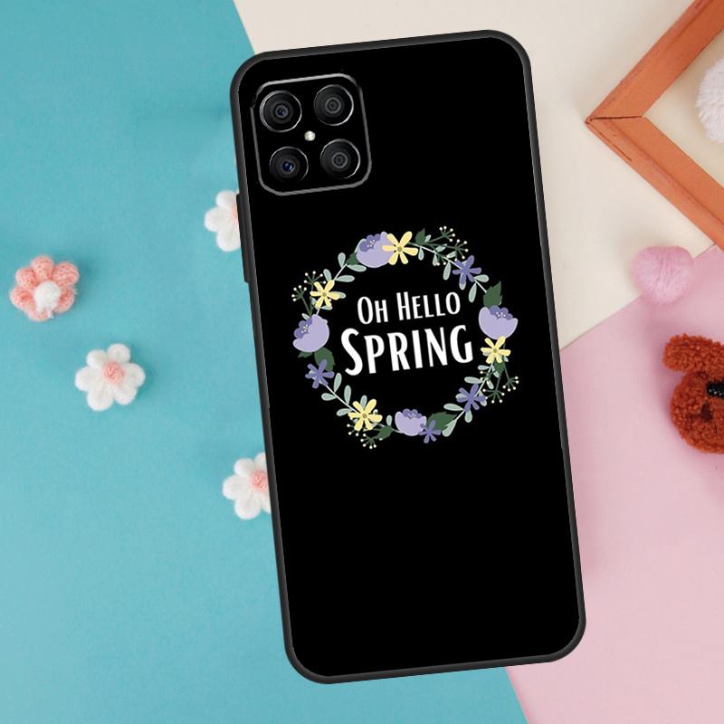 Hello Spring Flowers Case For Honor Magic 7 5 6 Lite Pro Honor X8b X9b X9a X8a X8 X9 X9c 50 70 90 200 Lite Cover