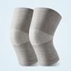 1 Pair Bamboo Charcoal Knee Support Lightweight Knitted Knee Guard for Men and Women Breathable Sweatproof Compression Support