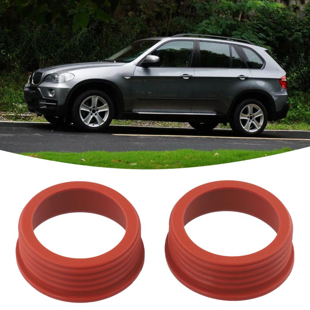 Turbocharger Seal As Shown Engine Air Intake Seal 2 Pieces Direct Replacement OE Number 13718646450 OE Number 13718655216