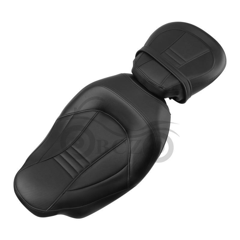 Harley-Davidson CVO Street Glide Přední a zadní upravené siamské dvojité sedlo