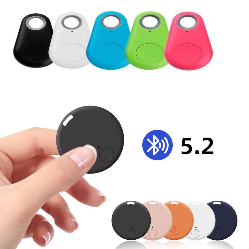 Mini Hund GPS Bluetooth 5,0 Tracker Anti-Verloren Gerät Runde Anti-Verloren Gerät Haustier Kinder Tasche Brieftasche Tracking Smart finder Locator