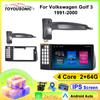 TOYOUSONIC Car Radio GPS for Volkswagen Golf 3 1991-2000 2 Din Car Stereo Receiver Player Multimedia Player Wireless CarPlay Android Auto