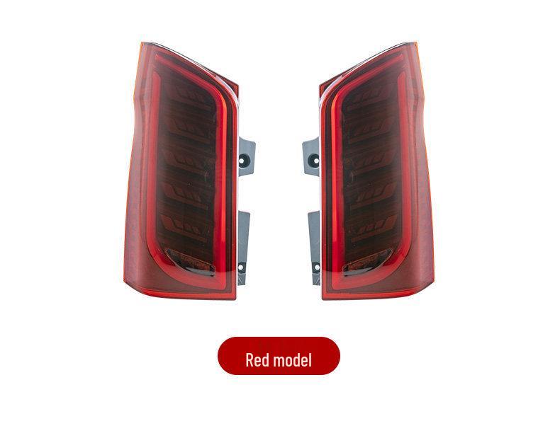 LED Tail Light Assembly with Daytime Running Lights & Sequential Turn Signals for 16-25 Mercedes-Benz New Vito