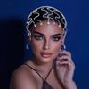 Snake Bride Crown Zinc Zinc Alloy Crystal Tiara Fairy Bend Rhinestone Headband  Banquet