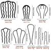 1 Stück/8 Stück Frau U-Form Haarstyling-Werkzeug Haarstäbe Flechten Twist Haarkamm Frauen Haarschmuck DIY Lockenornamente