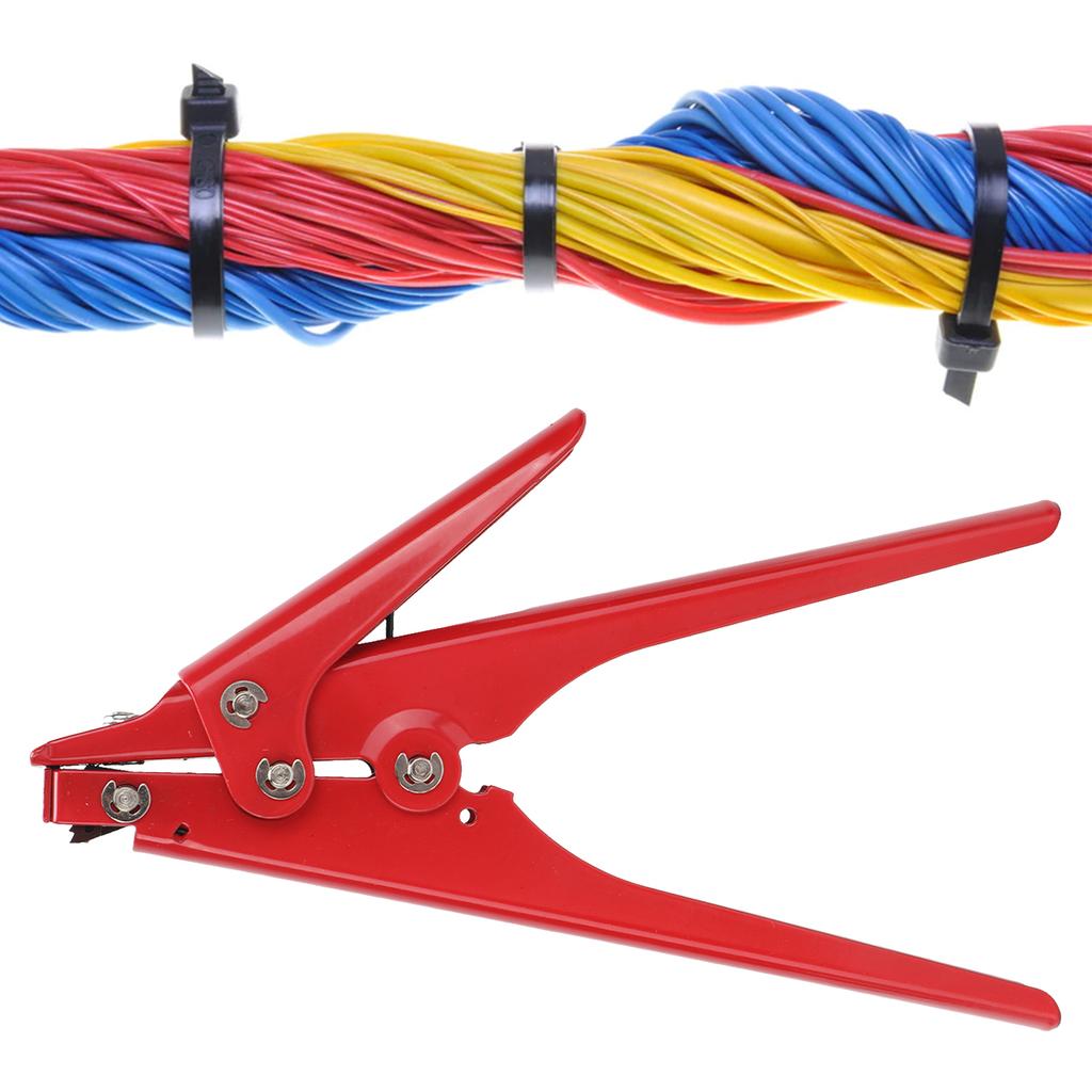 Portable Nylon Cable Tie Tension Plastic Fastening and Cutting Tool